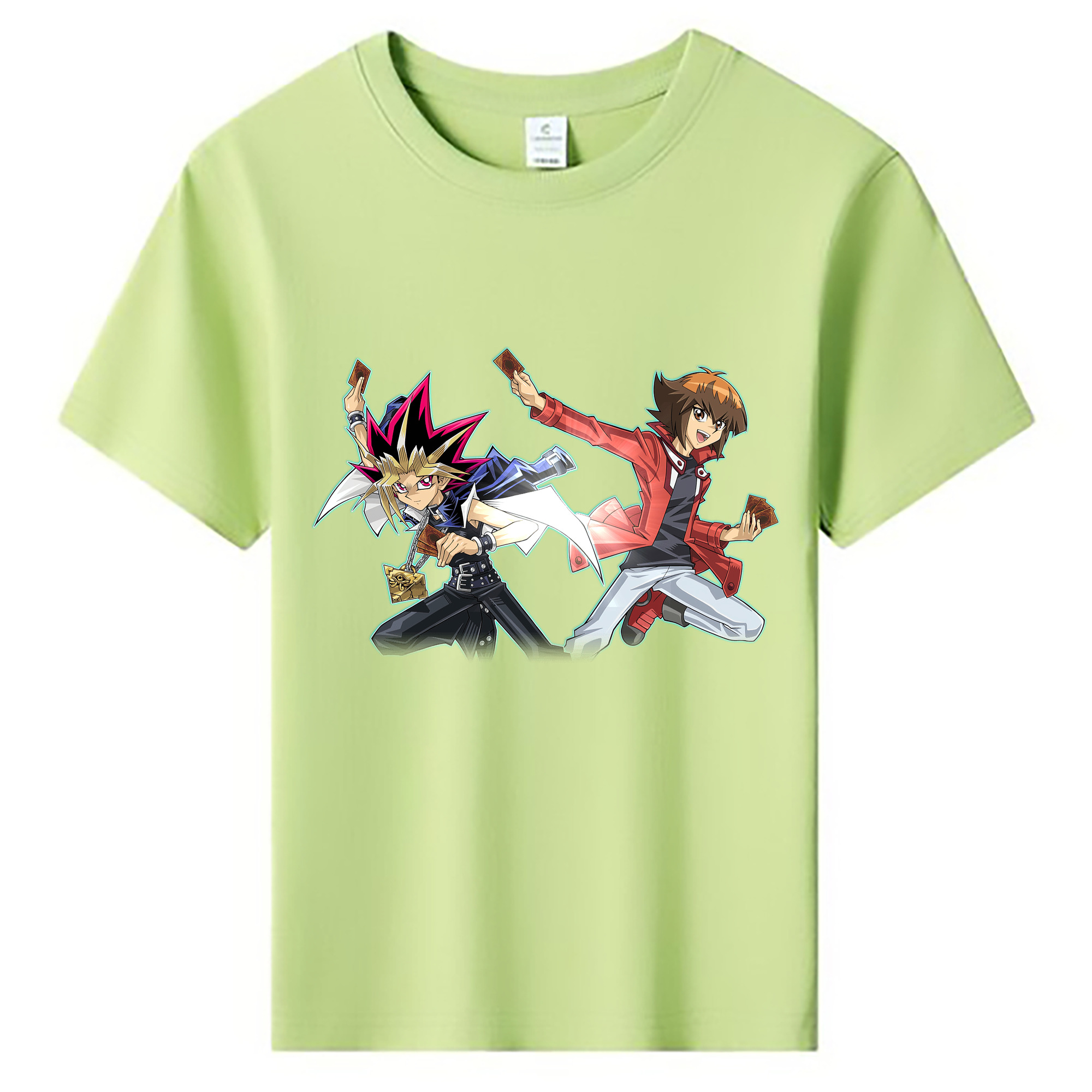 （画像用） 遊☆戯☆王 Yu-Gi-Oh! 綿100％キッズTシャツ（フロントプリント）
